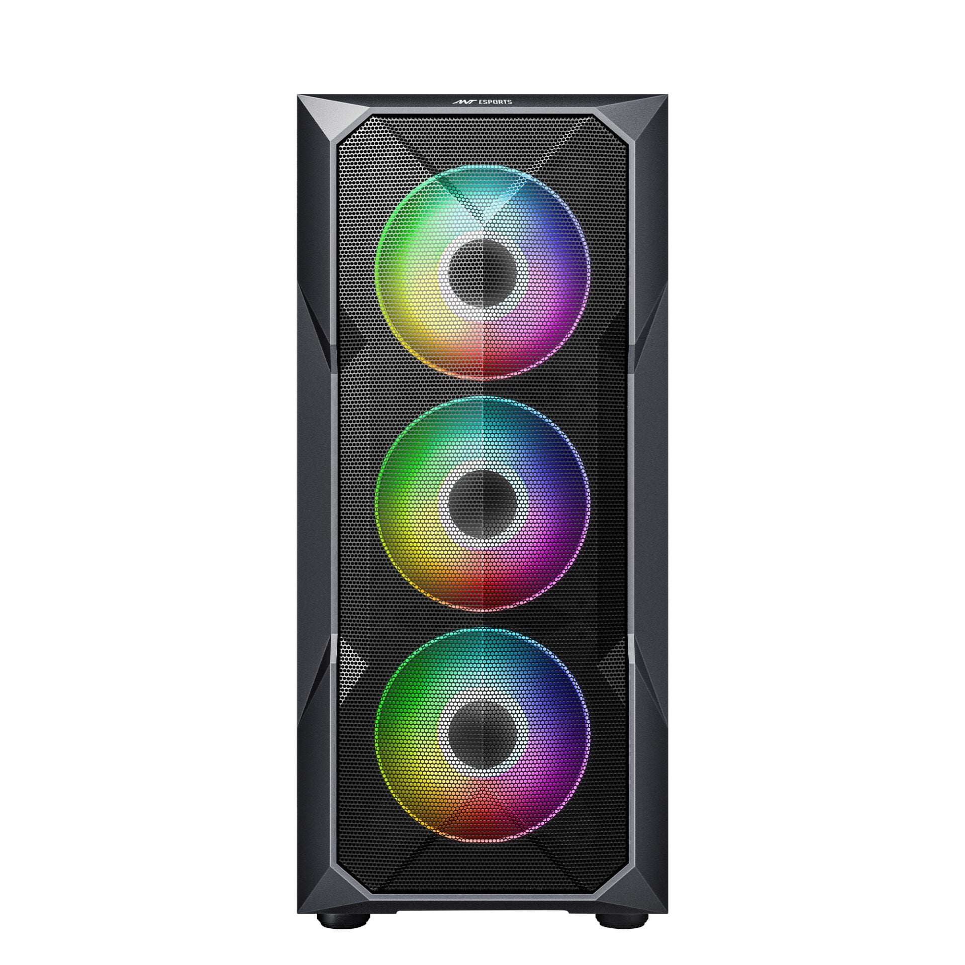 Ant Esports Chassis ICE-300 MESH Black ( Chassis Without Power Supply )