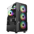 Ant Esports Chassis ICE-300 MESH Black ( Chassis Without Power Supply )