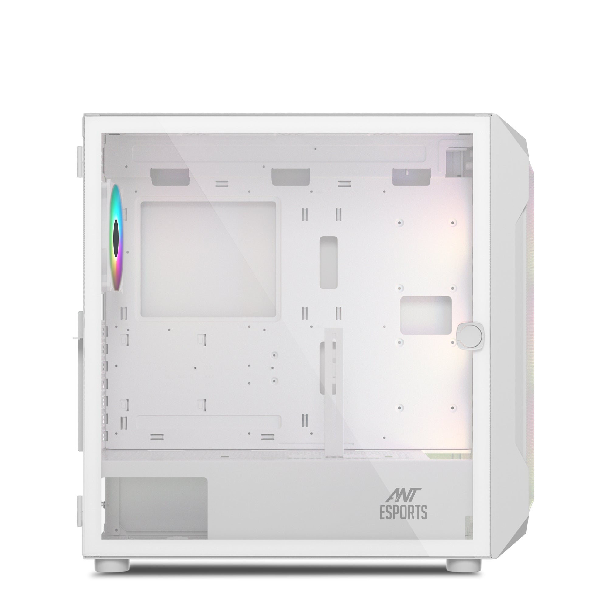Ant Esports Chassis ICE-410TG White ( Without Power Supply )