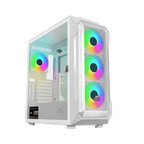 Ant Esports Chassis ICE-410TG White ( Without Power Supply )
