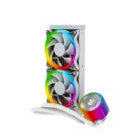 Ant Esports ICE Chroma 240mm ARGB AM5/LGA1851 White AIO Liquid Cooler