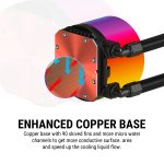 Ant Esports ICE Chroma 360mm ARGB AM5/LGA1851 Black AIO Liquid Cooler