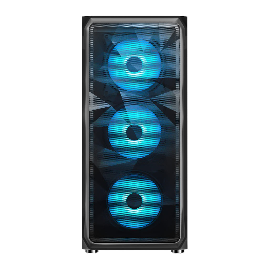Ant Esports Chassis ICE-112 BLACK ( Chassis Without Power Supply )