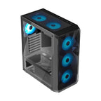 Ant Esports Chassis ICE-112 BLACK ( Chassis Without Power Supply )