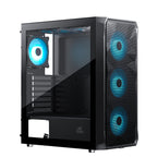 Ant Esports Chassis ICE-112 BLACK ( Chassis Without Power Supply )