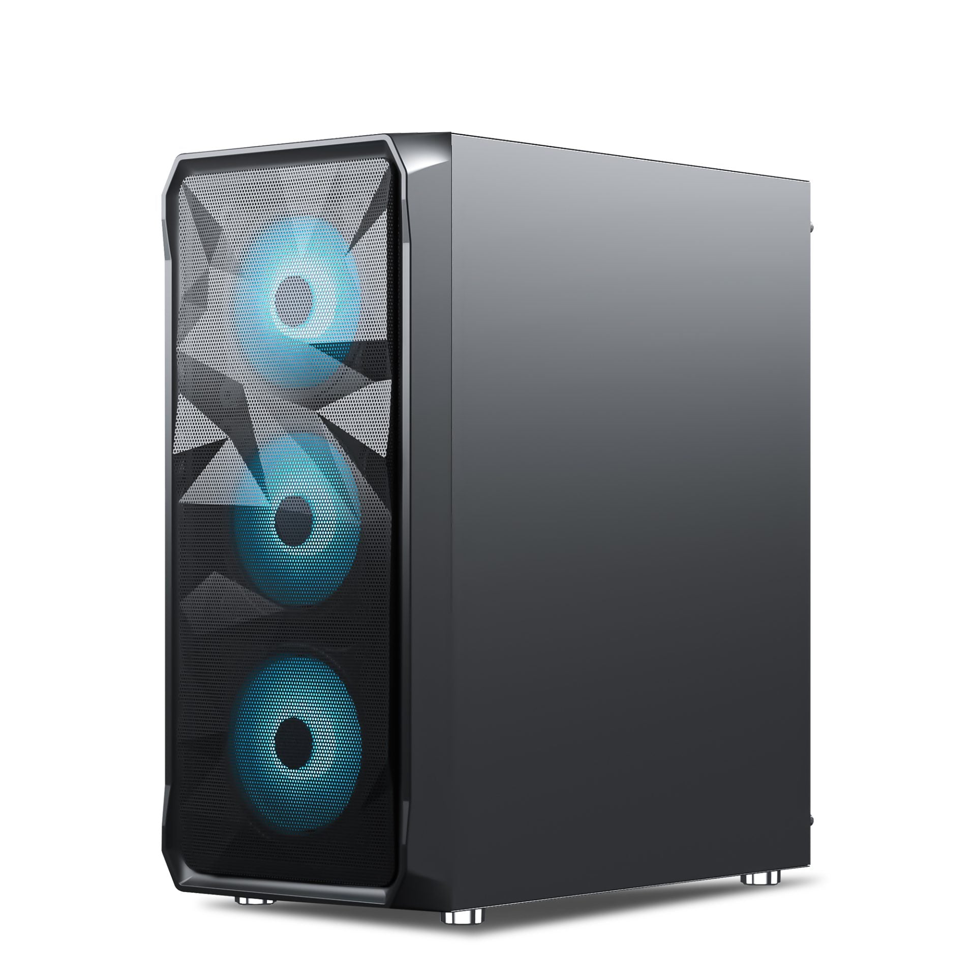 Ant Esports Chassis ICE-112 BLACK ( Chassis Without Power Supply )