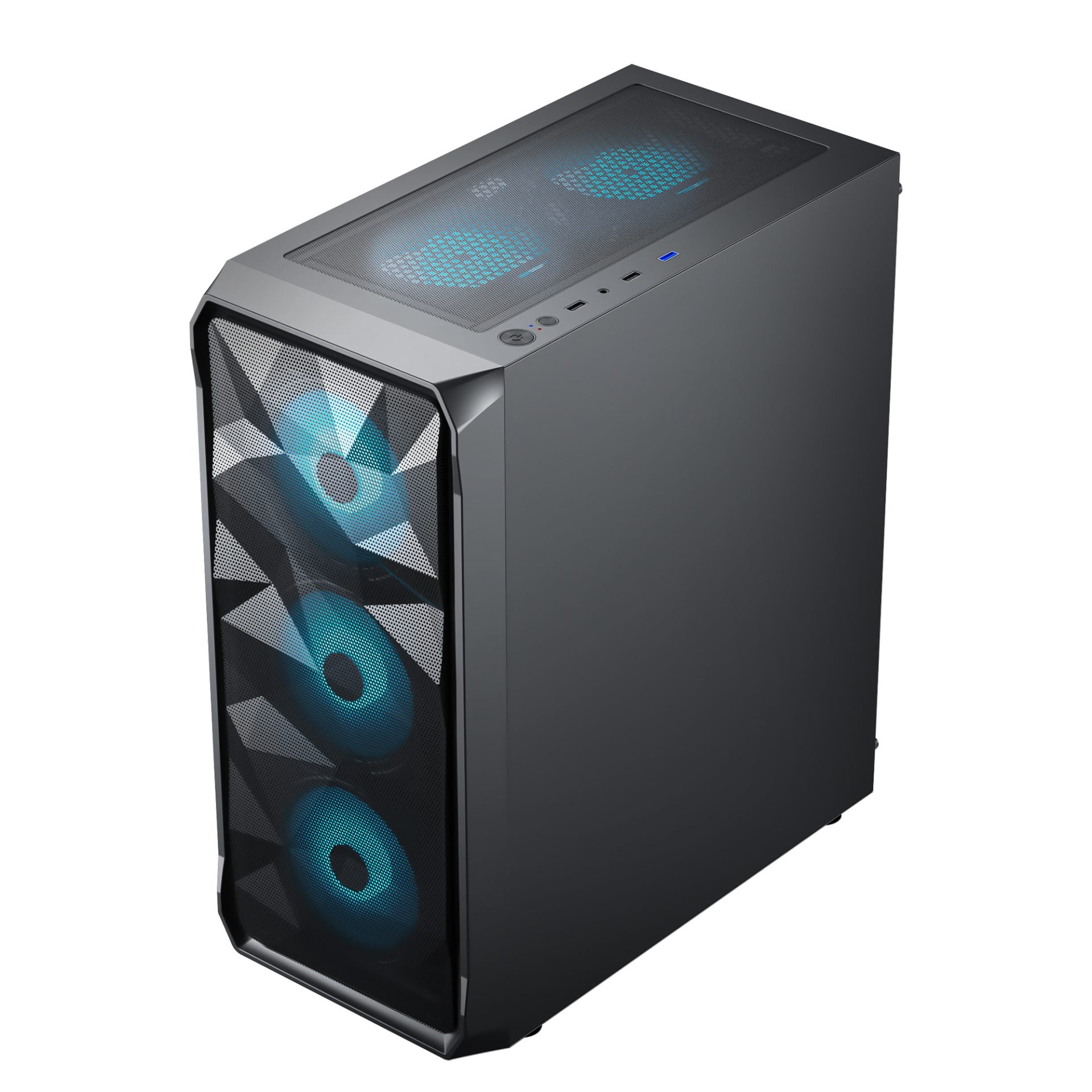 Ant Esports Chassis ICE-112 BLACK ( Chassis Without Power Supply )