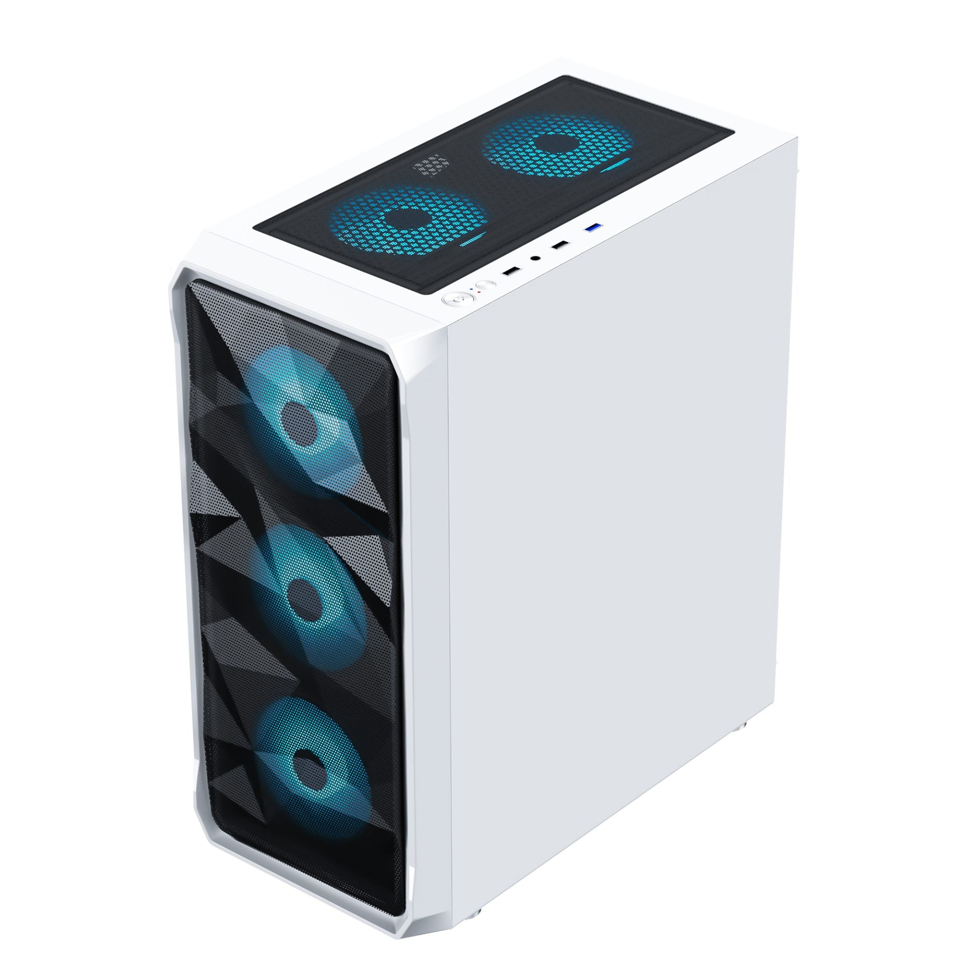 Ant Esports Chassis ICE-112 White ( Chassis Without PSU )