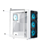 Ant Esports Chassis ICE-112 White ( Chassis Without PSU )