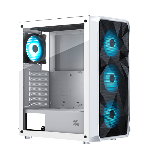 Ant Esports Chassis ICE-112 White ( Chassis Without PSU )