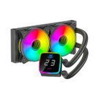 Ant Esports ICE-Flow 240mm ARGB AM5/LGA1851 Black AIO Liquid Cooler