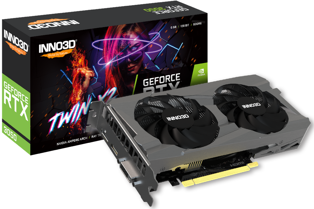 RTX 3050 6GB INNO3D TWIN X2