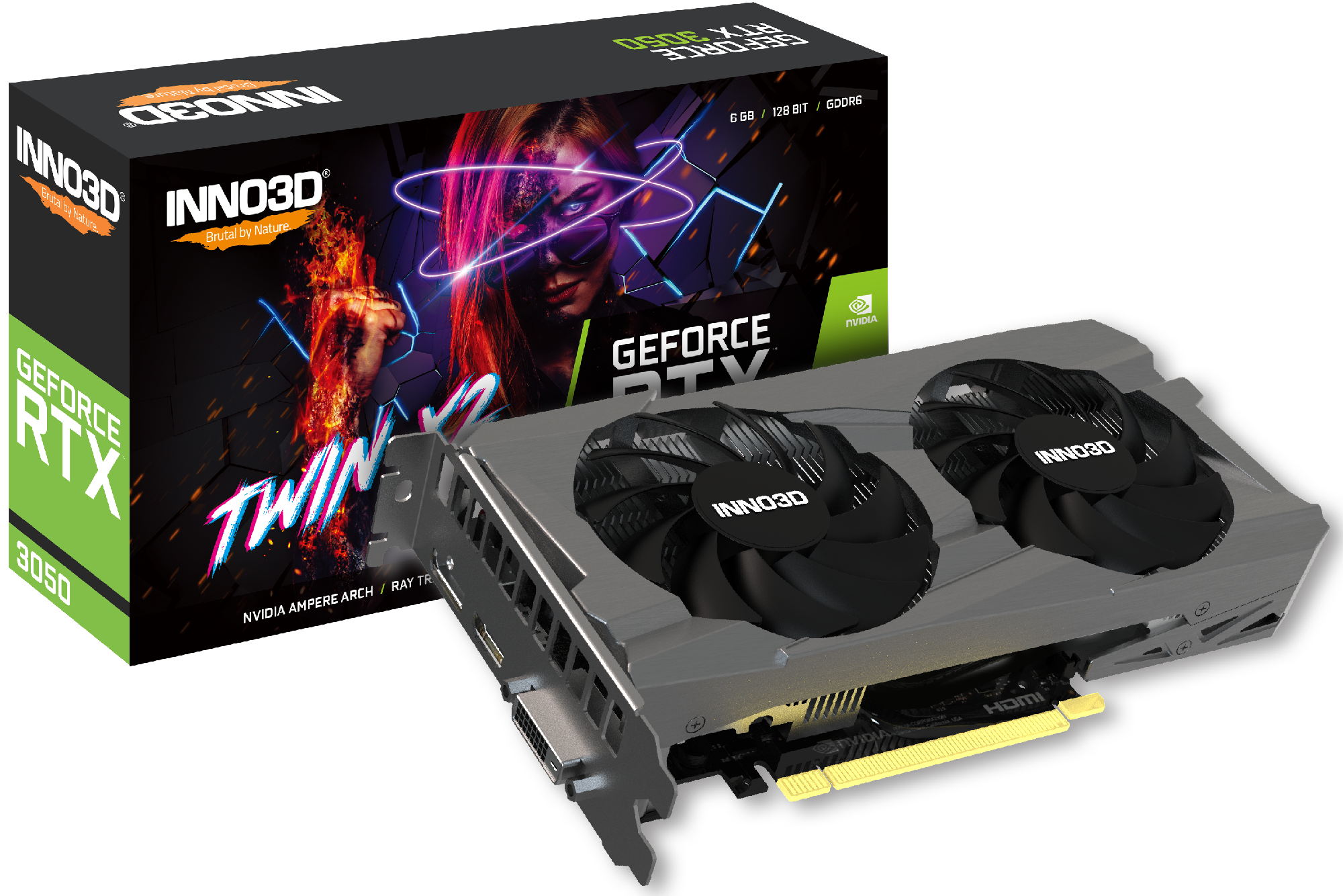 RTX 3050 6GB INNO3D TWIN X2
