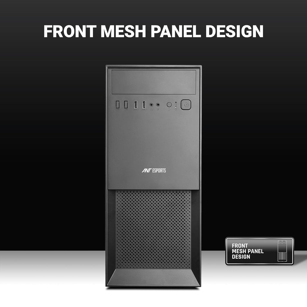 Ant Esports Chassis - Si25 (without Power Supply) Black