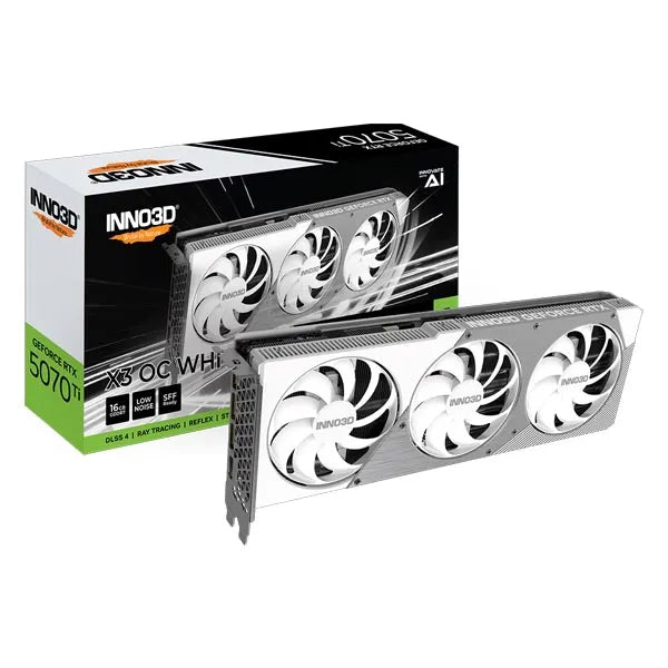 INNO3D RTX 5070 TI 16 GB X3 OC WHITE