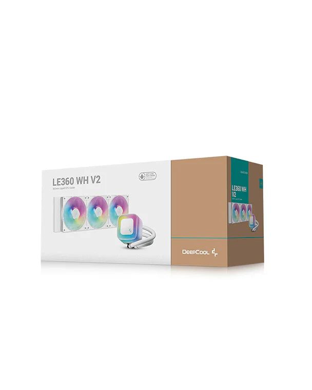DeepCool LE360 WH V2 Liquid CPU Cooler (White)