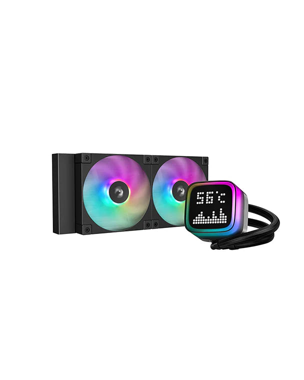 DeepCool LP240 240mm Matrix Display Liquid CPU Cooler