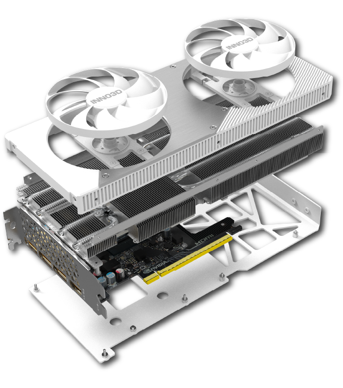 INNO3D RTX 5060 TI 8 GB Twin X2 OC WHITE