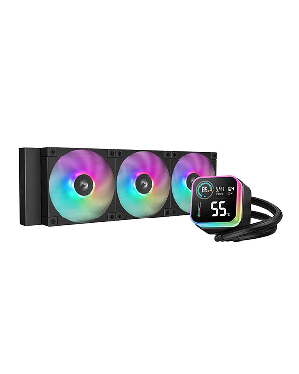 DeepCool LQ360 360mm Dashboard Display Liquid CPU Cooler