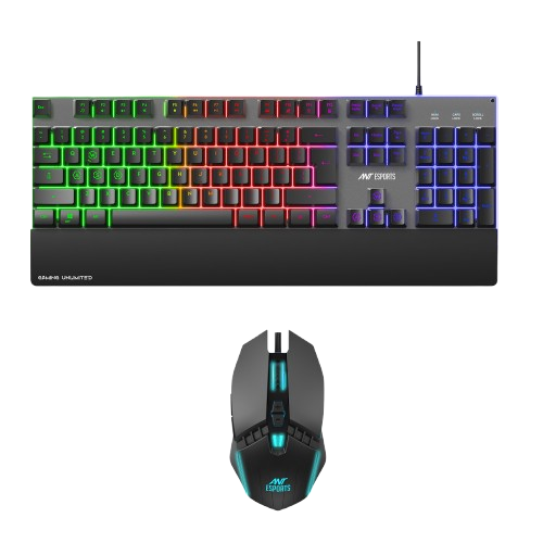ANT ESPORTS KEYBOARD MOUSE WIRED COMBO- KM550