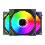 Ant Esports Infinity Flow 3x120mm ARGB Black Case Fan Kit