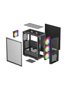 DeepCool MATREXX 55 MESH V4 C BLK ATX Airflow Case