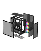 DeepCool MORPHEUS BLK Modular High Airflow ATX Case