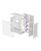 DeepCool MORPHEUS WH Modular High Airflow ATX Case (White)