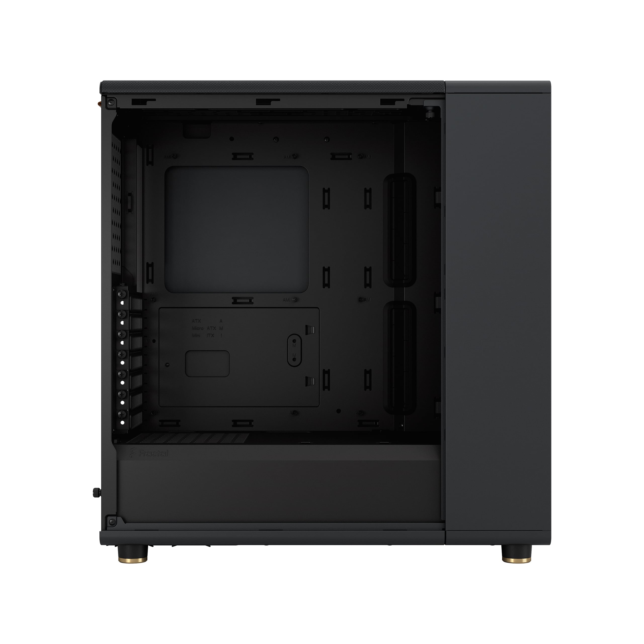 FRACTAL DESIGN North Charcoal Black TG Dark Tint