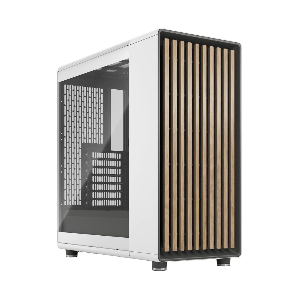 FRACTAL DESIGN North Chalk White TG Clear Tint