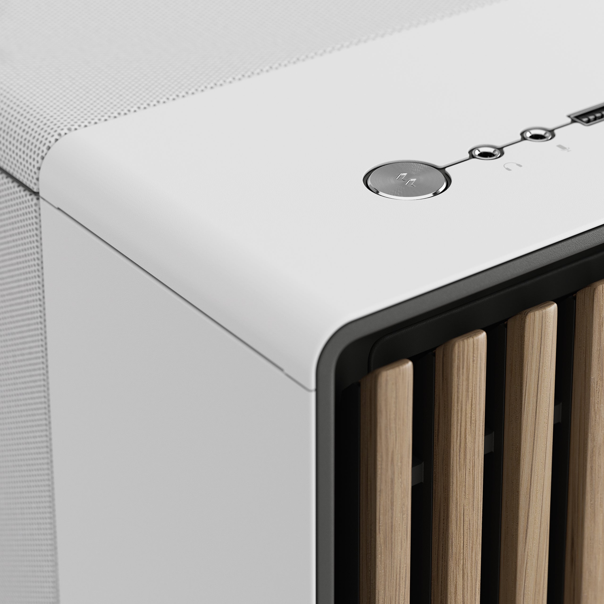 FRACTAL DESIGN North XL Chalk White TG Clear Tint