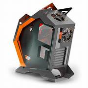 Ant Esports Chassis Cypher G3 Mid -Tower ATX Special Gaming Computer Case (BLACK & ORANGE)