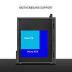 Ant Esports Chassis Si10 - Black ( Chassis Without Power Supply )