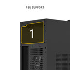 Ant Esports Chassis Si10 - Black ( Chassis Without Power Supply )