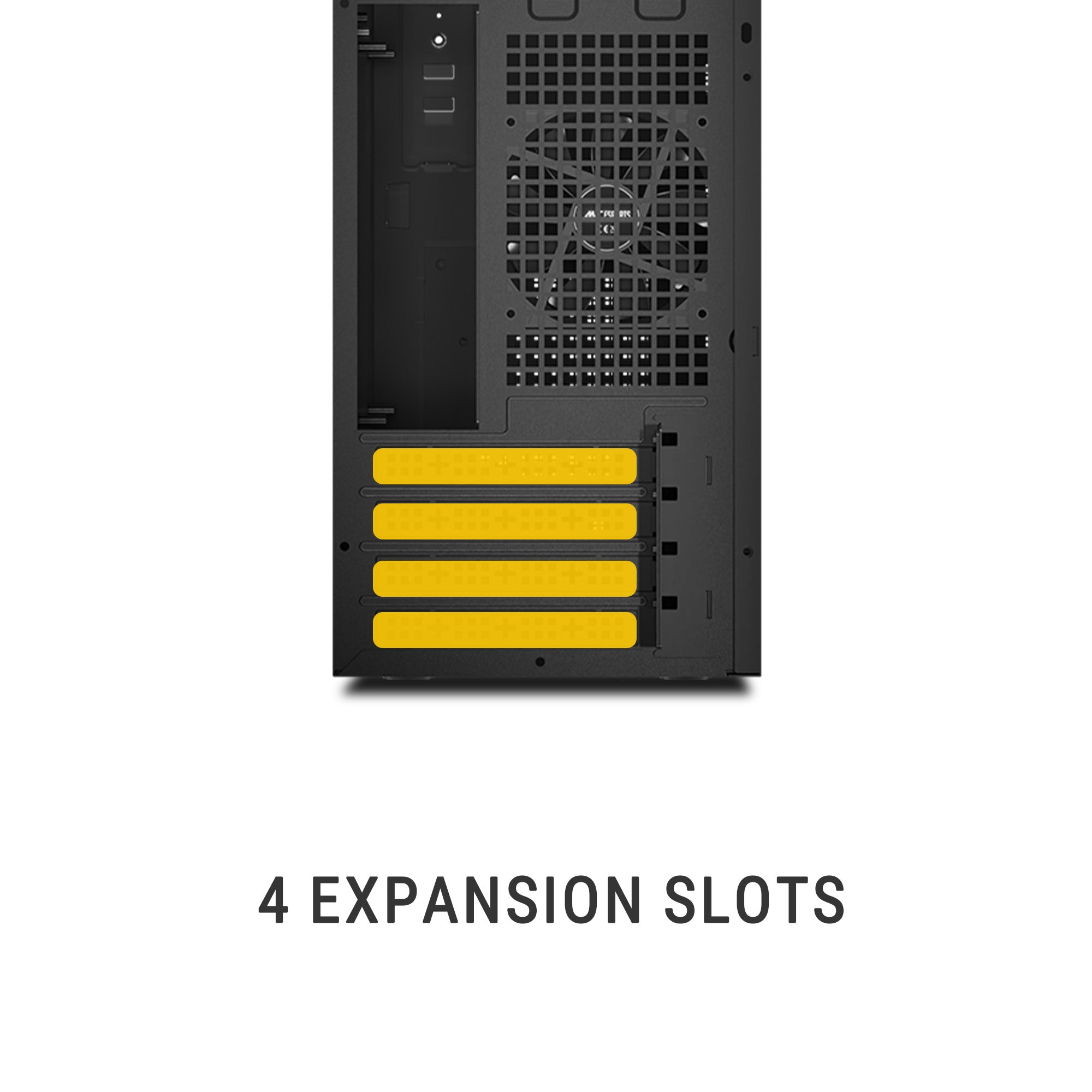 Ant Esports Chassis Si10 - Black ( Chassis Without Power Supply )