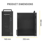 ANT ESPORTS CABINET BLACK - Si10