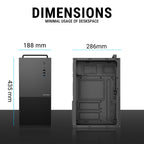 ANT ESPORTS CABINET BLACK - Si28