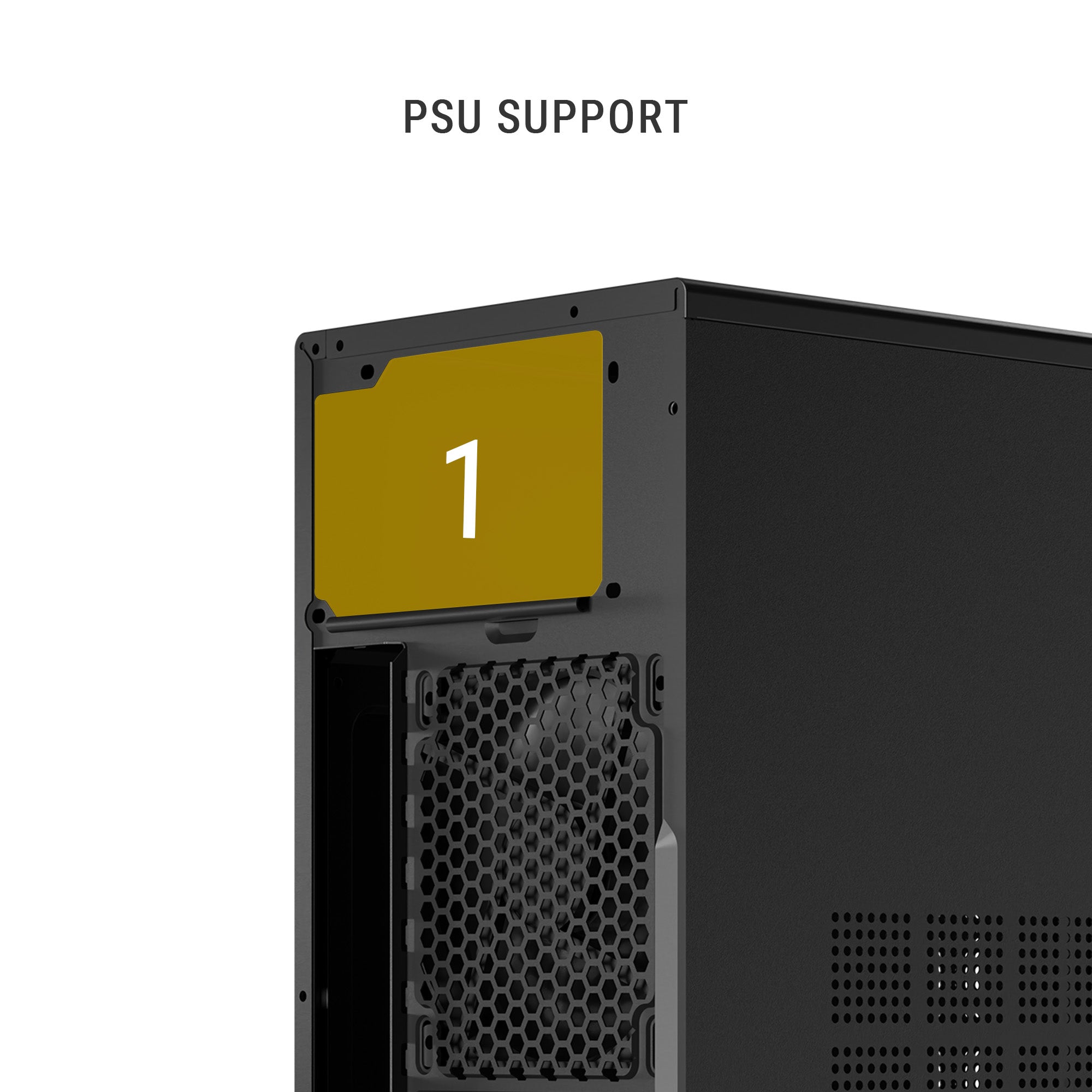 Ant Esports Chassis Si30 - Black ( Chassis Without Power Supply ) With Type C Port