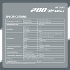Ant Esports Chassis 200 Air Mini ( Without Power Supply )
