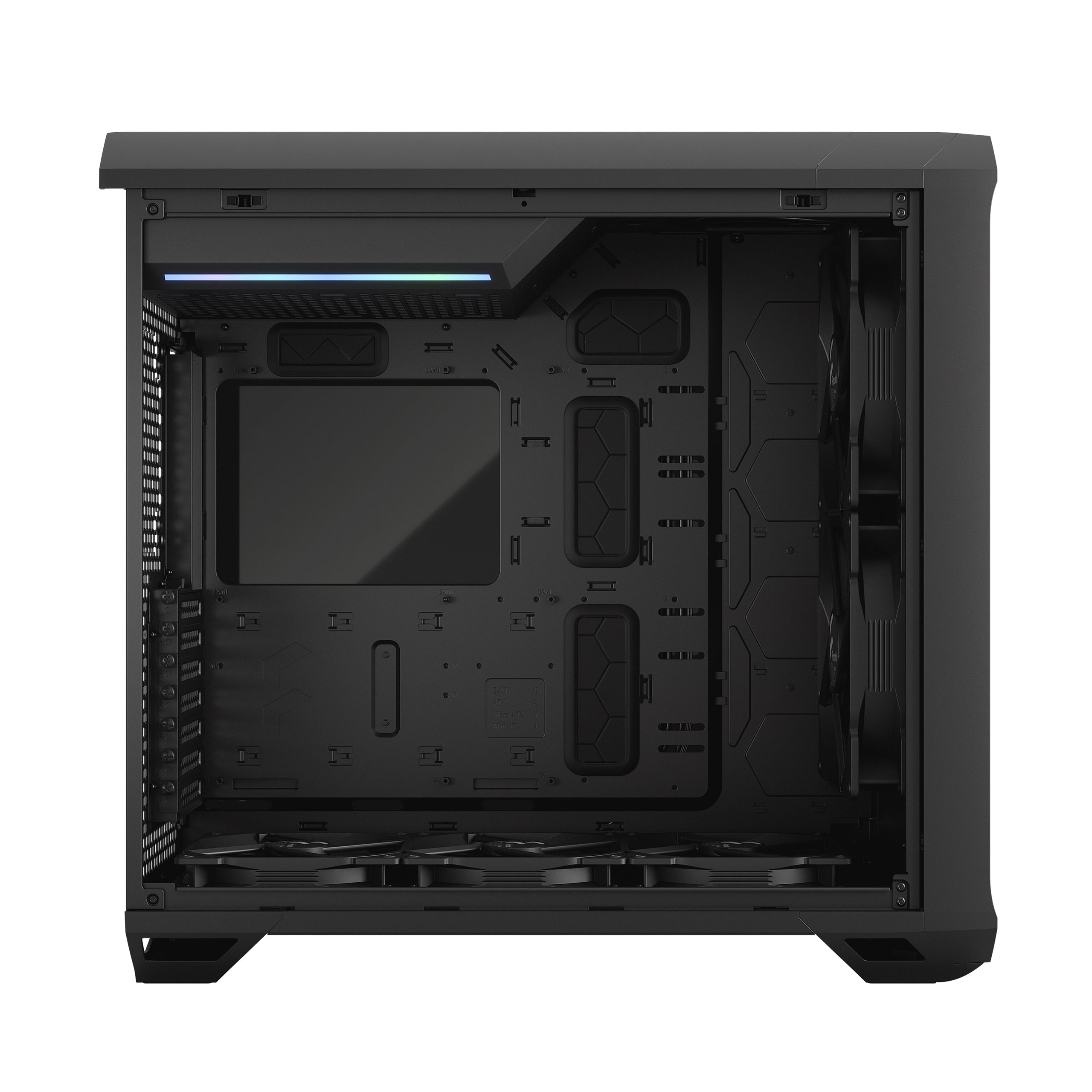 FRACTAL DESIGN Torrent Black TG Light Tint
