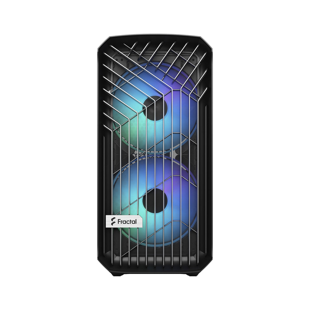 FRACTAL DESIGN Torrent Compact RGB Black TG Light tint