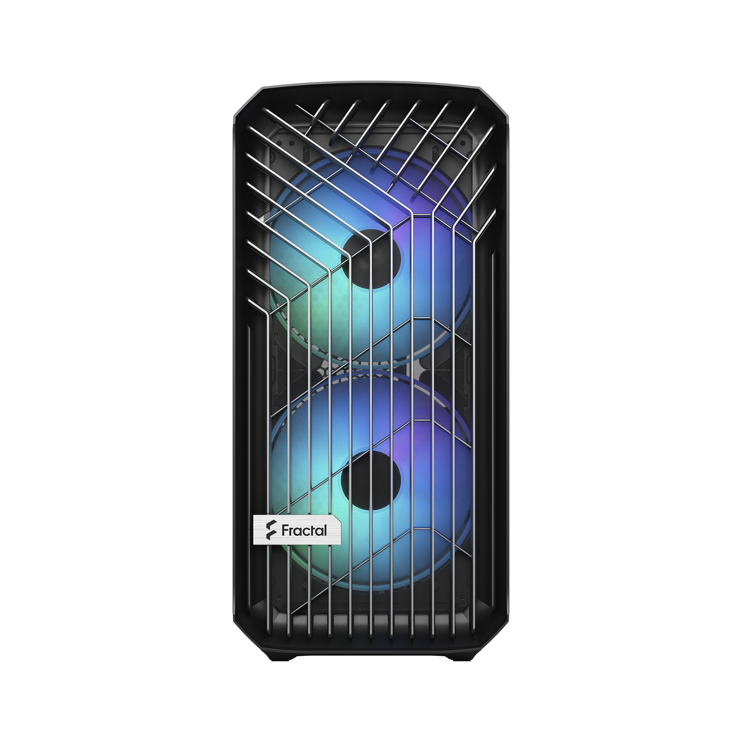 FRACTAL DESIGN Torrent Compact RGB Black TG Light tint