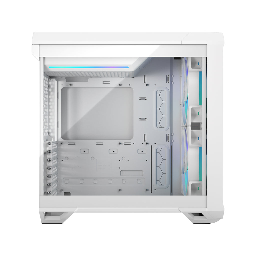 FRACTAL DESIGN Torrent Compact RGB White TG Clear tint