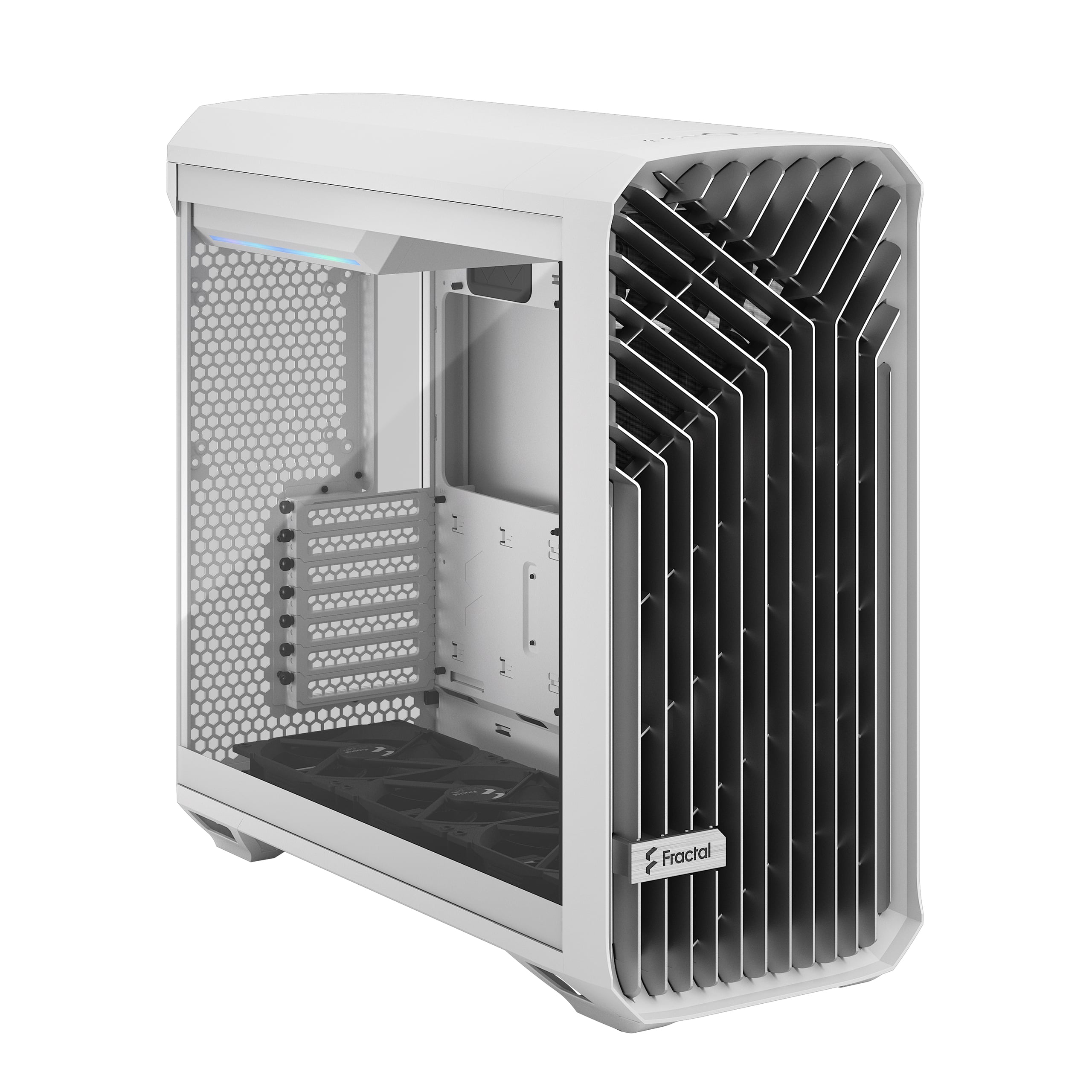 FRACTAL DESIGN Torrent RGB White TG Clear tint