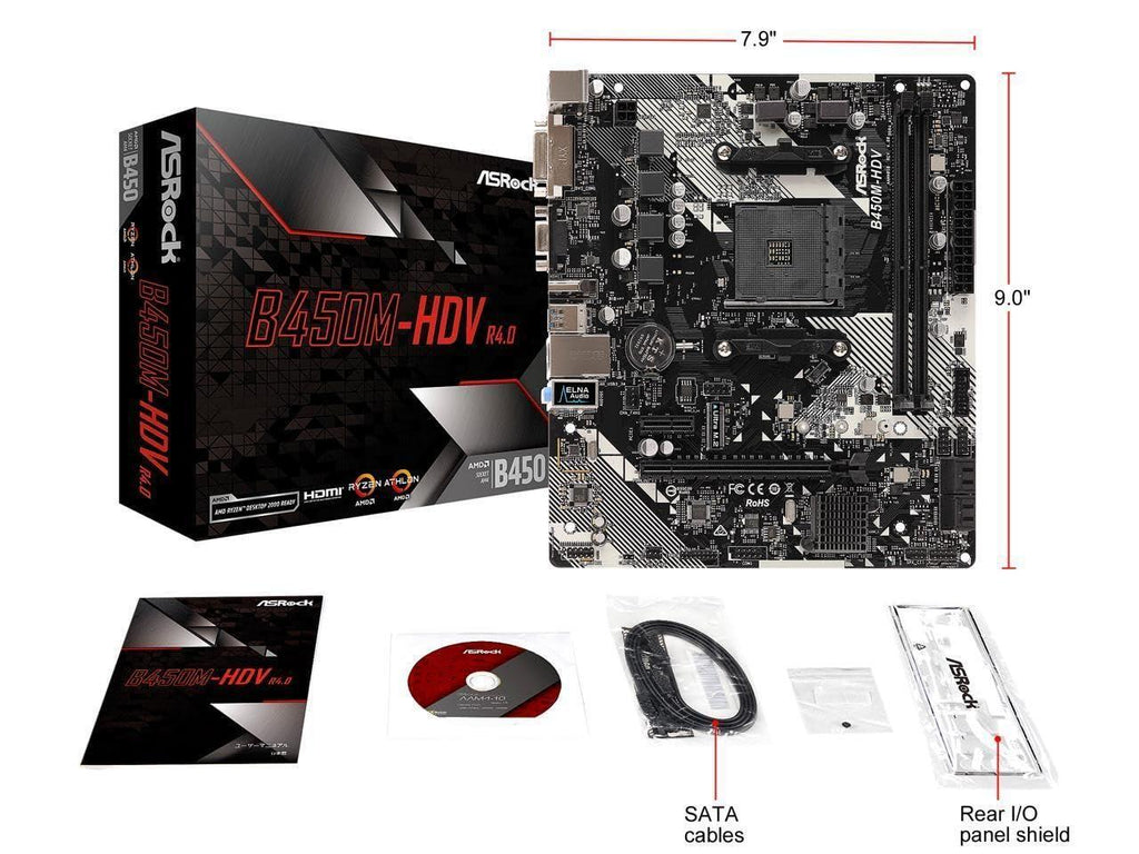 ASROCK B450M-HDV R4.0