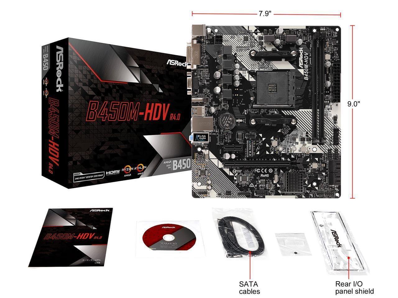 ASROCK B450M-HDV R4.0