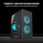 Ant Value Chassis VM10 Black ( Chassis Without Power Supply ) Black