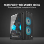 Ant Value Chassis VM10 Black ( Chassis Without Power Supply ) Black