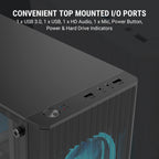 Ant Value Chassis VM10 Black ( Chassis Without Power Supply ) Black