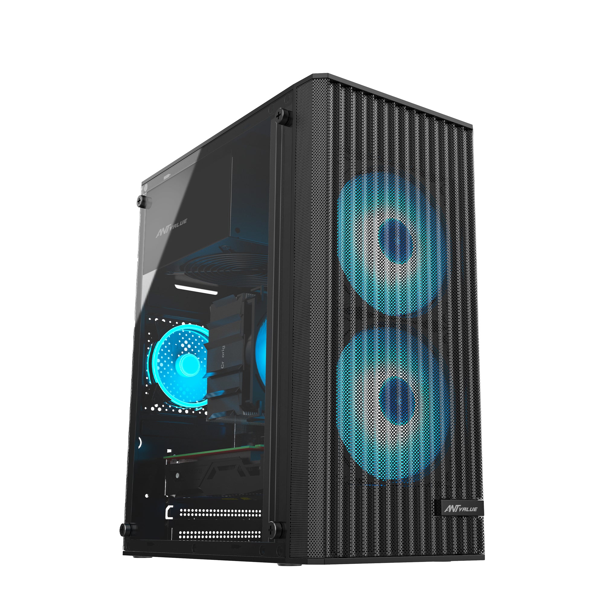 Ant Value Chassis VM10 Black ( Chassis Without Power Supply ) Black